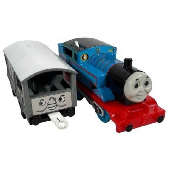 Thomas & Friends Trackmaster 2006 2002 Motorized Train w/ Toad Brake Van VIDEO - Picture 1 of 16